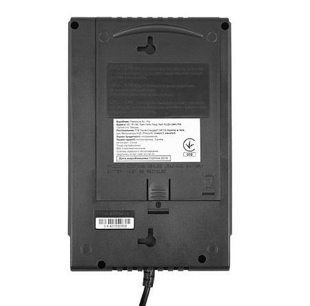 UPS PowerCom CUB-1000E 1000VA/550W LCD, AVR, USB-B, RJ45/RJ11, 8*Schuko 
