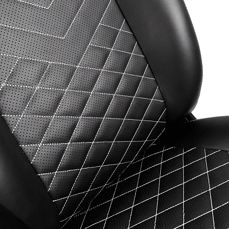 Gaming Chair Noble Icon NBL-ICN-PU-BPW Black/White, User max load up to 150kg / height 165-190cm