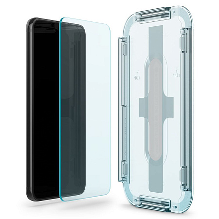 Spigen Samsung S22+, EZ FIT, 2pcs, Tempered Glass