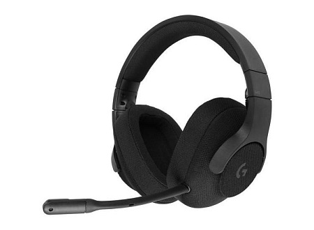 Игровая Гарнитура Logitech G433, Беспроводной/Проводной, Чёрный