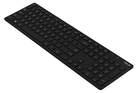Wireless Keyboard & Mouse Asus W5000, 13 Fn keys, Ultra thin, Metal-like finish, Silent, 800-1600dpi
