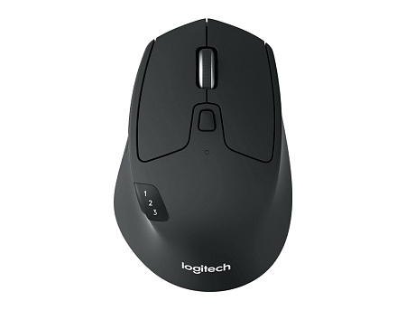 Wireless Mouse Logitech M720 Triathlon, 1000 dpi, 8 buttons, Ergonomic, 135g., Hyper Scroll, 1xAA, U