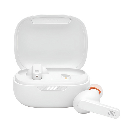 JBL Earphones TWS Live Pro+ ANC, White