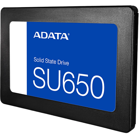 2.5" SATA SSD   256GB  ADATA Ultimate SU650 [R/W:520/450MB/s, 40K/75K IOPS, MK/SMI, 3D-NAND TLC]