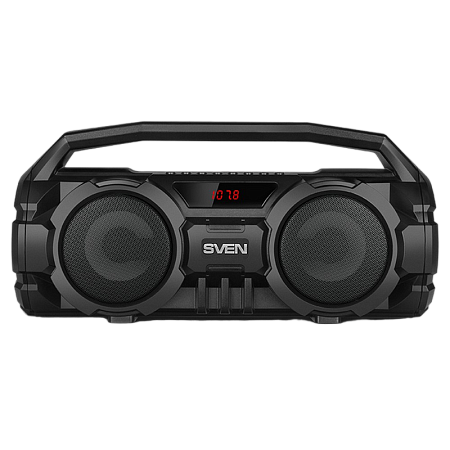 Speakers SVEN "PS-415" 12w, Black, Bluetooth, Karaoke, microSD, FM, AUX, USB, power:1500mA, DC5V Speakers SVEN "PS-415" 12w, Black, Bluetooth, Karaoke, microSD, FM, AUX, USB, power:1500mA, DC5V