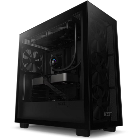 AIO Liquid Cooling NZXT Kraken 280 (19.4-32.1dB, 99.68CFM, 2x140mm, 500-1500RPM, LCD 1.54", CAM)