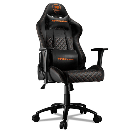Gaming Chair Cougar ARMOR PRO Black, User max load up to 120kg / height 155-190cm