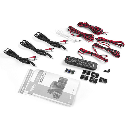 Audio System 5.1 SVEN "HT-201" 80w, USB, SD, FM, Display, RC, Black Audio System 5.1 SVEN "HT-201" 80w, USB, SD, FM, Display, RC, Black