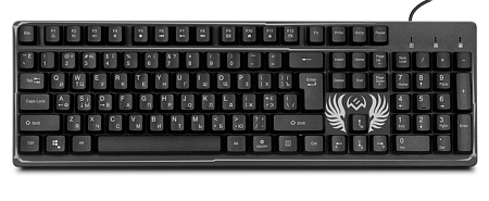 Gaming Keyboard SVEN KB-G8000, Fn keys, Backlight, WinLock, 1.8m, USB, EN/RU, Black