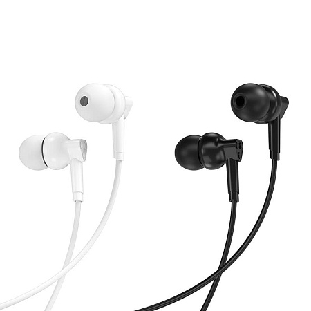 XO earphones, EP33 in-ear earphone, White