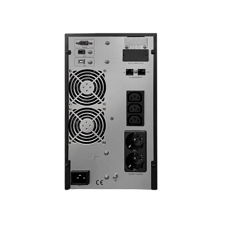 UPS Gembird EG-UPSO-3000,3000VA/2700W,Tower,Online,Sinewave,LCD,AVR,USB,RS845,SNMP,3xIEC,2xSchuko