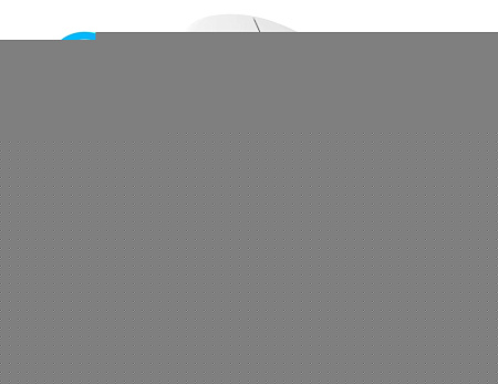 Wireless Trackball Mouse Logitech M575, 400-2000 dpi, 5 buttons, Ergonomic, 1xAA, Unifying, 2.4Ghz+B