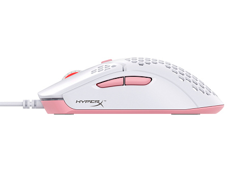 Игровая мышь HyperX Pulsefire Haste, Белый/Розовый