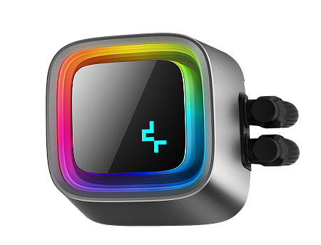 AIO Liquid Cooling Deepcool "LS720" (<32.9dBA, 85.85CFM, 3x120mm, ARGB LED, 1607g.)