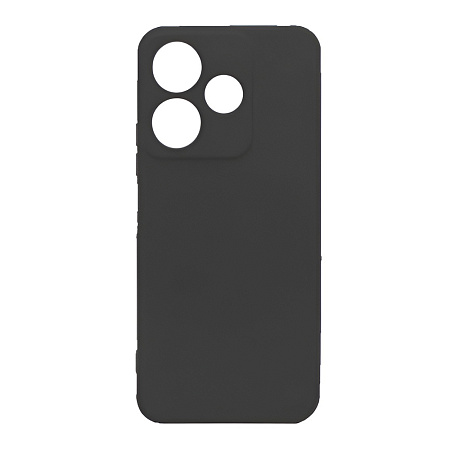 WOO Case Liquid Silicone Xiaomi Redmi Note 14 5G, Black