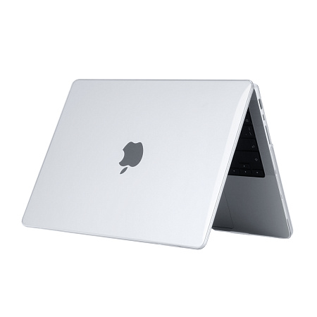DDC Crystal Case for Macbook Pro 16.2" M1 / M2 / M3 (2023) with film, Clear