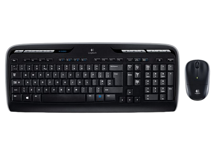 Wireless Keyboard & Mouse Logitech MK330, Media сontrols, Low-profile, Quiet typing, F-keys, 1000dpi Wireless Keyboard & Mouse Logitech MK330, Media сontrols, Low-profile, Quiet typing, F-keys, 1000dpi