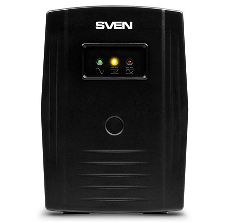 UPS SVEN Pro  400, 400VA/240W, Line Interactive, AVR, LED, 2xShuko Sockets
