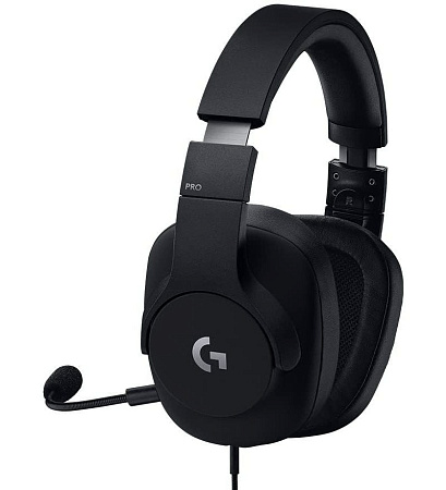 Gaming Headset Logitech G Pro, 50mm driver, 20-20kHz, 35 Ohm, 91.7dB, 320g, In-Line Controls, Detach