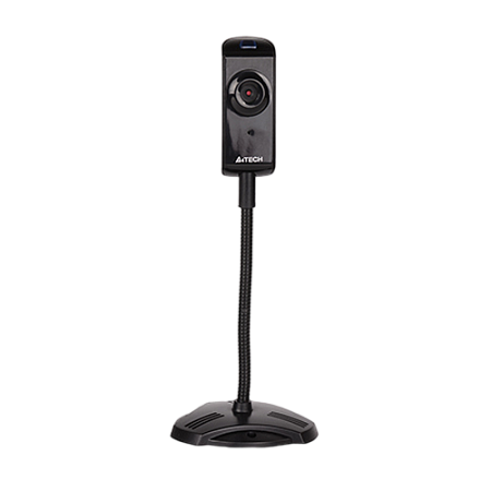 PC Camera A4Tech PK-810G, 480p, Glass lens, Built-in Microphone, 360° Rotation, Anti-glare Coating