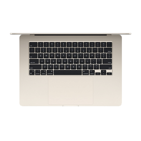 Ноутбук 15,3" Apple MacBook Air A2941, Starlight, M2 with 8-core CPU and 10-core GPU, 8Гб/512Гб, macOS Ventura