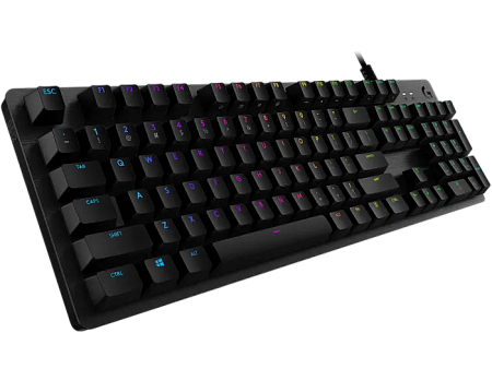 Gaming Keyboard Logitech G512, Mechanical, GX Blue Clicky, Aluminum, USB passthrough, Macro, RGB, 1.