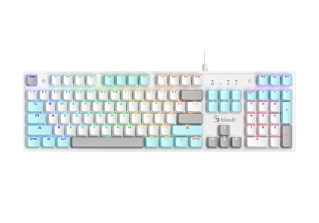 Gaming Keyboard Bloody S510R, Mechanical, BLMS Linear SW, Double-Shot Keycaps, Macro, Onboard Memory Gaming Keyboard Bloody S510R, Mechanical, BLMS Linear SW, Double-Shot Keycaps, Macro, Onboard Memory