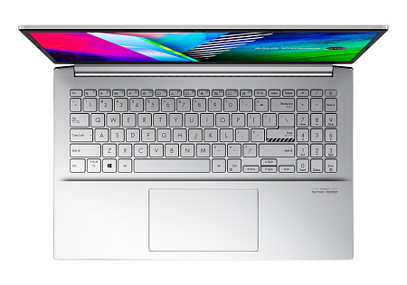Ноутбук 15,6" ASUS Vivobook Pro 15 OLED M3500QA, Cool Silver, AMD Ryzen 5 5600H, 8Гб/256Гб, Без ОС