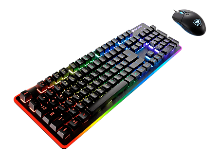 Клавиатура и мышь Cougar Deathfire EX, Проводное, Чёрный