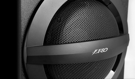 Speakers F&D A140X Black, Bluetooth, USB reader, LED, Remote control, 37w / 13w + 2 x 12w / 2.1