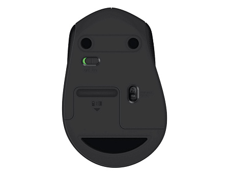 Wireless Mouse Logitech M330 Silent Plus, 1000 dpi, 3 buttons, Ergonomic, 78g., 1xAA, 2,4Ghz, Black Wireless Mouse Logitech M330 Silent Plus, 1000 dpi, 3 buttons, Ergonomic, 78g., 1xAA, 2,4Ghz, Black