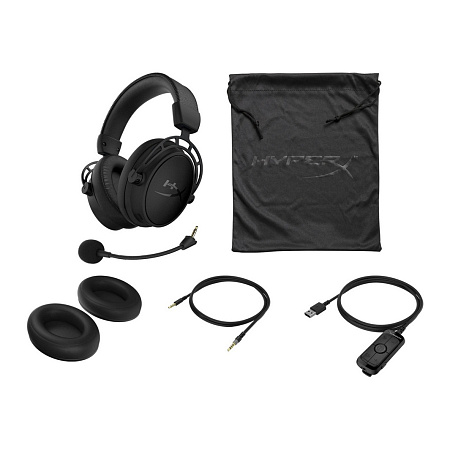 Gaming Headset HyperX Cloud Alpha S, 50mm driver, 65 Ohm, 13-27khz, 99db, 321g. Detach. Noise-cancel