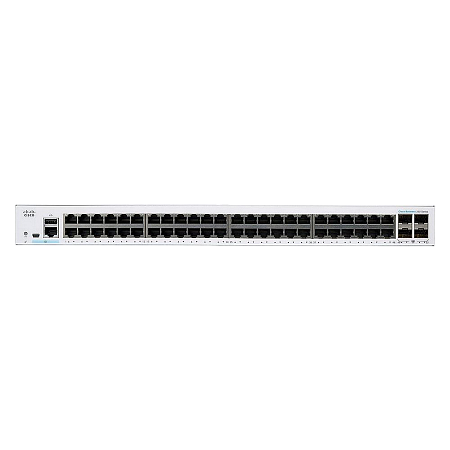 48-port Gigabit Smart Switch Cisco CBS250-48T-4G, 4x1G SFP
