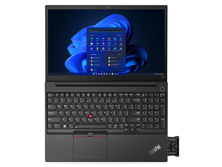 Ноутбук для бизнеса 15,6" Lenovo ThinkPad E15 Gen 4, Чёрный, Intel Core i5-1235U, 8Гб/512Гб, Без ОС