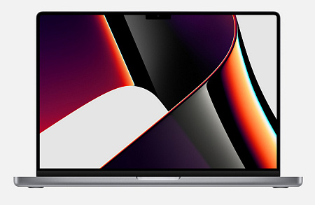 Ноутбук 16,2" Apple MacBook Pro 16 A2485, Космический серый, M1 Pro with 10-core CPU and 16-core GPU, 16ГБ/512Гб, macOS Monterey
