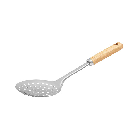 Ambition, Slotted Spoon, Natural, 29.8X9.3X5 Cm, Steel, Wood