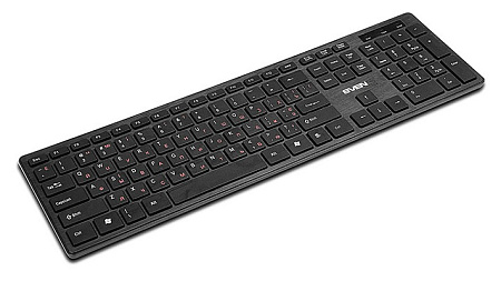 Клавиатура SVEN KB-E5900W, Беспроводное, Чёрный
