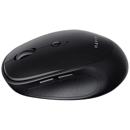 Wireless Mouse Havit MS76GT plus, 1000-1600dpi, 6 buttons, Ambidextrous, 1xAA, 2.4Ghz, Grey/Black