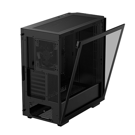 Case ATX Deepcool CH510 Mesh Digital, w/o PSU, 1x120mm, USB-C, USB 3.0, Tempered Glass, Digital disp
