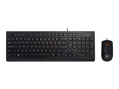 Lenovo 300 USB Combo Keyboard & Mouse, EN/RU, cable lenth 1,8m (GX30M39635)