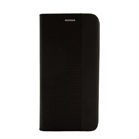 WOO Case Shell Flip Nylon Xiaomi Redmi Note 14 Pro Plus 5G, Black