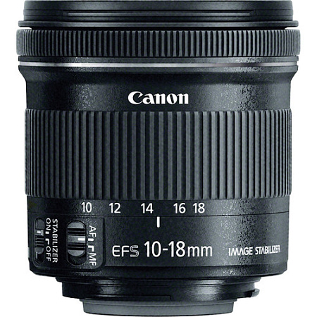Объектив Canon EF-S 10-18mm f/4.5-5.6 IS STM Объектив Canon EF-S 10-18mm f/4.5-5.6 IS STM