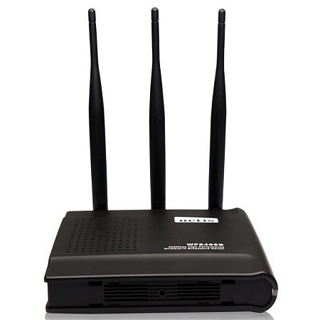 Wi-Fi N Netis Router, "WF2409D", 300Mbps, MIMO, 3x5dBi Detachable Antennas
