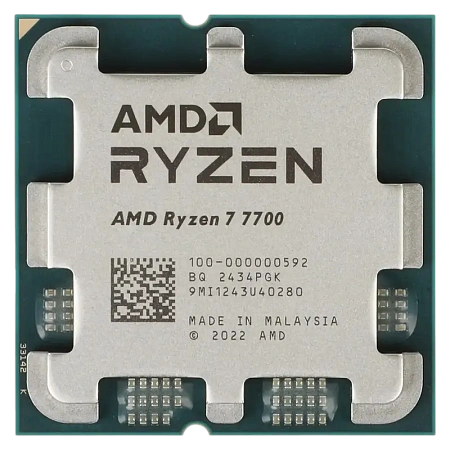 Процессор AMD Ryzen 7 7700, Radeon Graphics, Tray,процессоры ,оперативная память, ssd, M2, hdd, кейсы