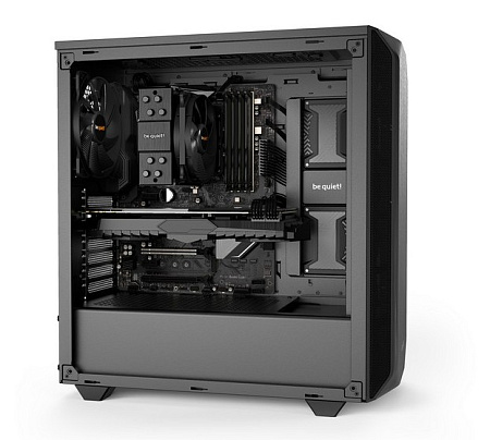 Case ATX be quiet! Pure Base 500, w/o PSU, 2x140mm, Insulation mats, PSU shroud, Dust filter, 2xUSB 