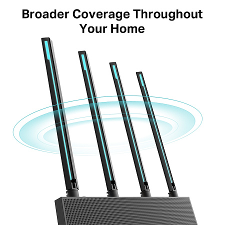 Wi-Fi AC Dual Band TP-LINK Router, "Archer C80", 1900Mbps, 3×3 MIMO, MU-MIMO, Gbit Ports Wi-Fi AC Dual Band TP-LINK Router, "Archer C80", 1900Mbps, 3×3 MIMO, MU-MIMO, Gbit Ports