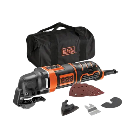 Oscillating Tool Black+Decker (MT280KA-QS) 280W Kitbox, 10.000-28.000rpm