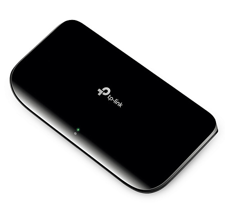 .8-port 10/100/1000Mbps Switch TP-LINK "TL-SG1008D", Plastic Case