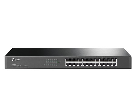 24-port 10/100Mbps Switch TP-LINK "TL-SF1024", 1U 19" Rack Mount, Metal Case 24-port 10/100Mbps Switch TP-LINK "TL-SF1024", 1U 19" Rack Mount, Metal Case