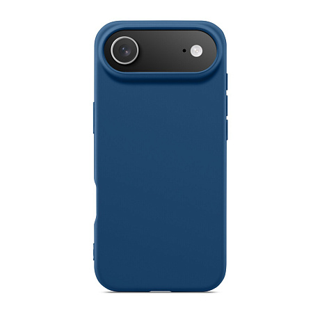 WOO Case Liquid Silicone iPhone 17 Air, Blue WOO Case Liquid Silicone iPhone 17 Air, Blue